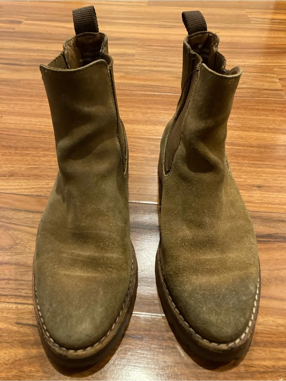 Thursday Boot Company Women's 6.5 Legend Brown Suede Chelsea Boots  Leather